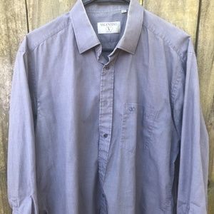 Valentino Garavani Mens 42-17 Shirt